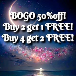 💸🌙🧚‍♀️✨️BOGO SALE!! BUY 1 GET 1 50%OFF! BUY 2 GET 1 FREE! BUY 4 GET 2 FREE!!!